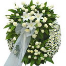 Ankara Dikmen Çiçekçi firmamýzdan cenazeye çiçek çeleng modeli Ankara çiçek gönder firmasý þahane ürünümüz 