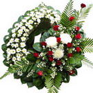 Ankara Dikmen Eryaman Çiçekçi firma ürünümüz cenazeye çiçek çelenk modeli Ankara çiçek gönder firmasý þahane ürünümüz 