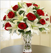 12 adet k�rm�z� g�l 4 dal kazablanka vazosu Ankara �i�ek sat���