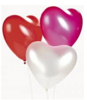 21 adet k���k kalp balonlar Kalp Balon sevenlere ve sevilenlere �zel
